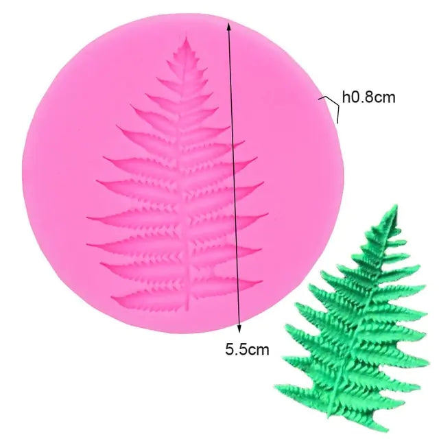 Silicone Molds For Cake Decoration Tools DIY Chocolate Various Leaf Maple Leaf Resin Molds For Fondant Kitchen Baking Supplies