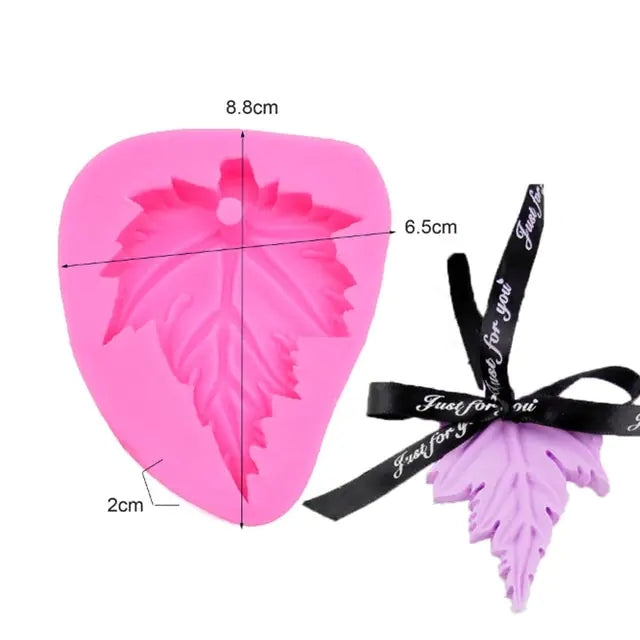 Silicone Molds For Cake Decoration Tools DIY Chocolate Various Leaf Maple Leaf Resin Molds For Fondant Kitchen Baking Supplies