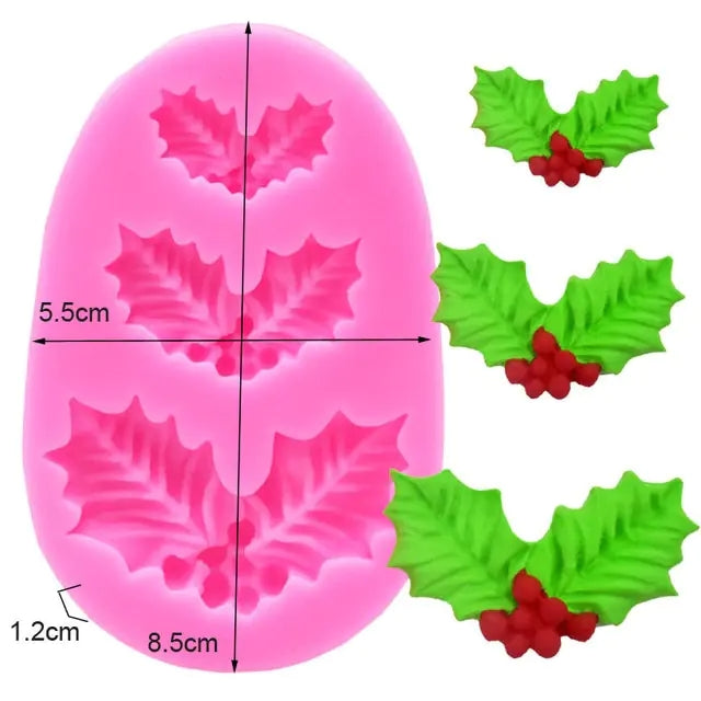 Silicone Molds For Cake Decoration Tools DIY Chocolate Various Leaf Maple Leaf Resin Molds For Fondant Kitchen Baking Supplies