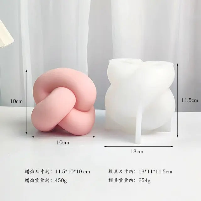Pillar Swirl Candle Molds Wave Twirl Taper Spiral Silicone Mould Geometric Abstract Decorative Wavy Soy Wax Mold Acrylic mold