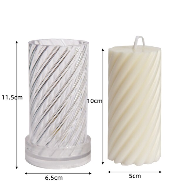 Large Medusa Bust Candle silicone Mold Geometry Acrylic Candle Mold European Style Roman Column Candle Mould Plastic Mold