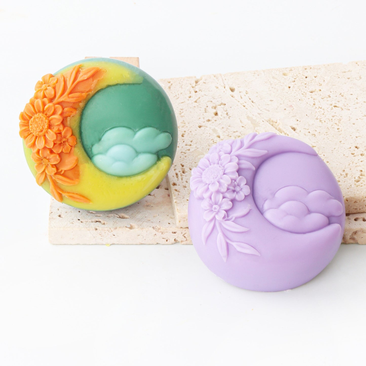 DIY Lily Square Candle Silicone Mold Butterfly Flower Candle Silicone Mold Moon Flower handmade Soap Silicone Mold Home Decor