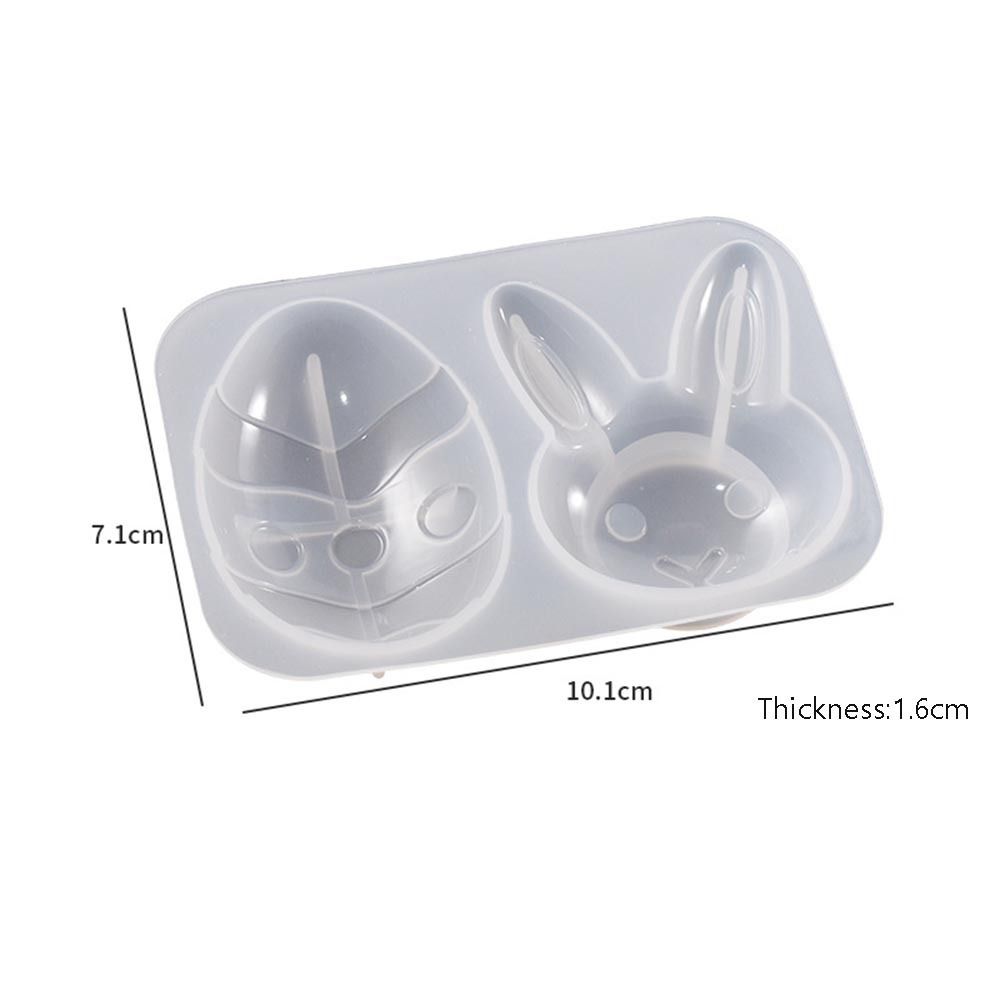 Jewelry Tag DIY Keychain Easter Egg Mold Epoxy Mould Baking Mold Resin Casting Mold