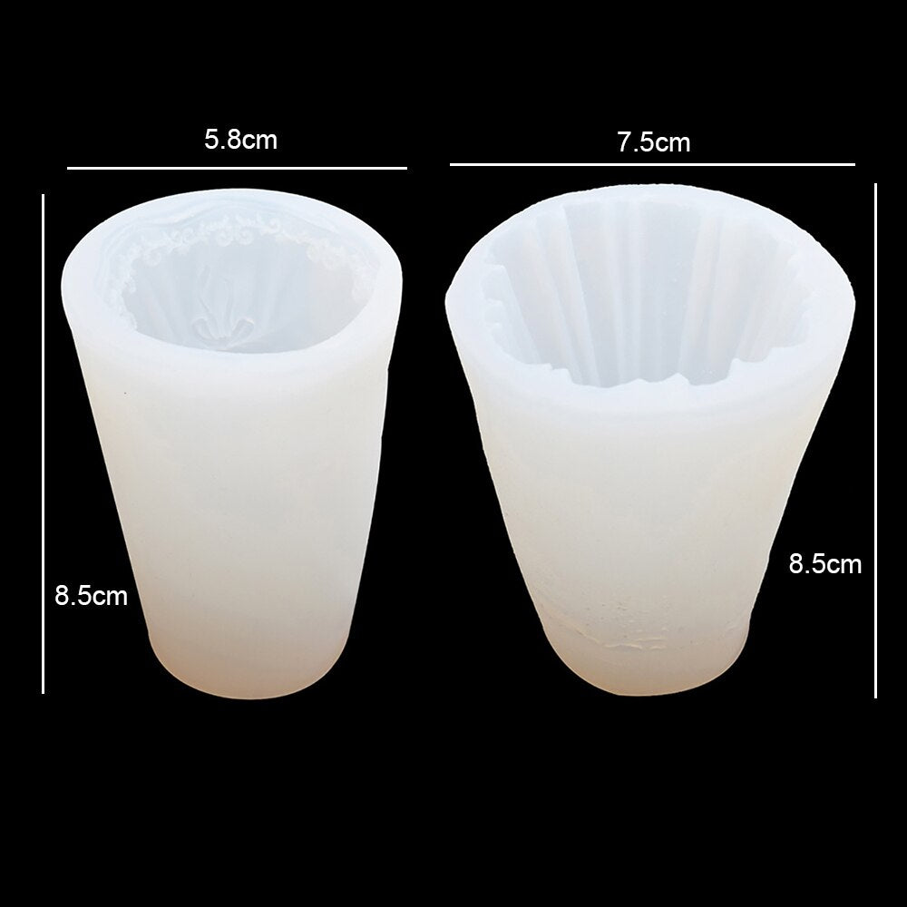 Silicone world 3D Wedding Dress Silicone Mold Chocolate Mousse Cake Baking Tool Epoxy Mold DIY Plaster Resin Mould Candle Molds