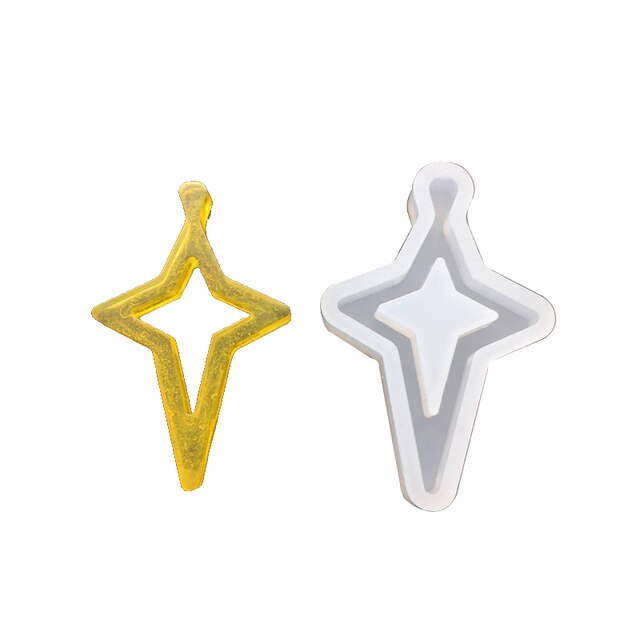 Cross Pendant Variety Mold Silicone Resin Mold