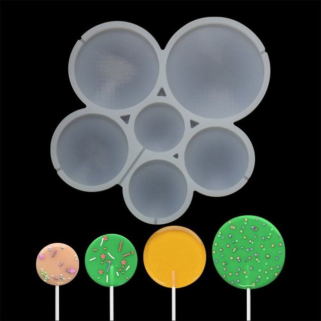 DIY Chocolate Mould Lollipop Mold Silicone Cake Moulds Cake Decorating Tool Baking Accessories Candy Mold