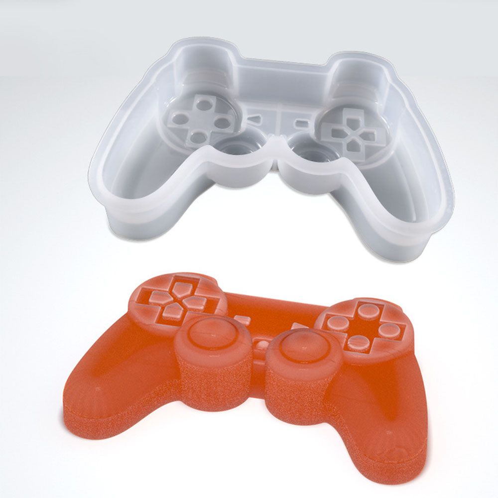 DIY Craft Ice Cube Art Decoration Game Fun Handmade Silicone Mold Game Controller PS4 Controller Cake Mold