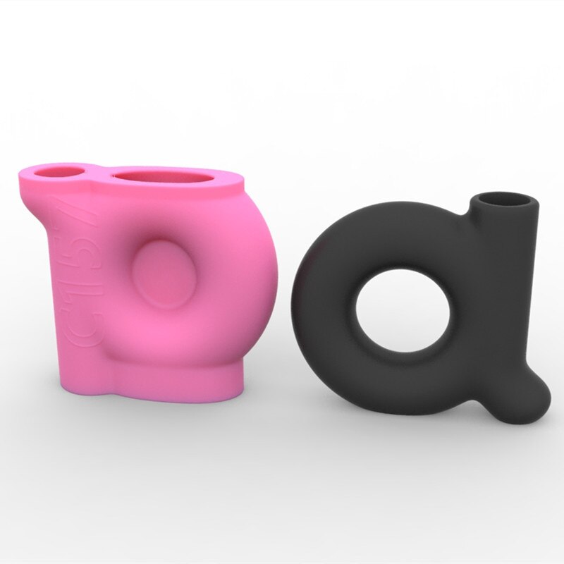 Large Abstract Nordic letter shaped vase epoxy resin silicone mold Irregular Tube Vase Concrete Cement Gypsum Silicone Mold