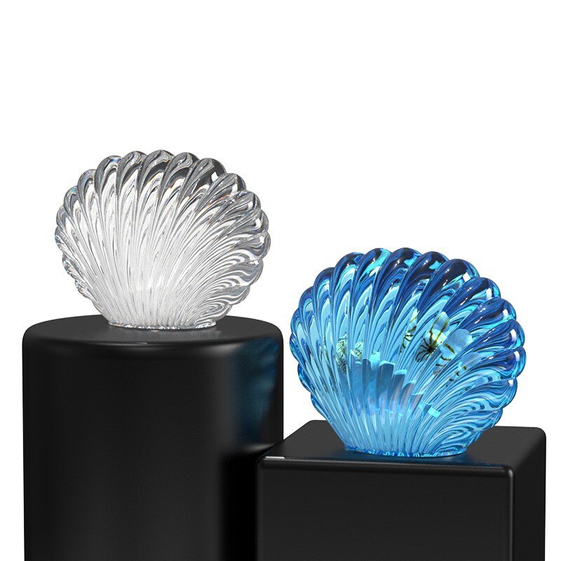 3D DIY Shell Candle Mold Aromatherapy Plaster Silicone Mold Marine Shell Silicone Scallop Soap Mold Handmade Home Decoration