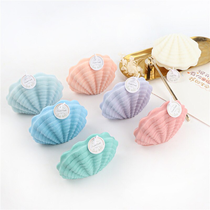 Layered Shells Candle Silicone Mold for Handmade Chocolate Decoration Gypsum Aromatherapy Soap Resin Candle Silicone Mould