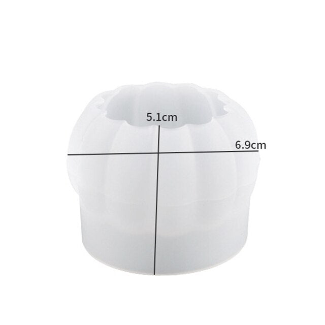 3D DIY Shell Candle Mold Aromatherapy Plaster Silicone Mold Marine Shell Silicone Scallop Soap Mold Handmade Home Decoration