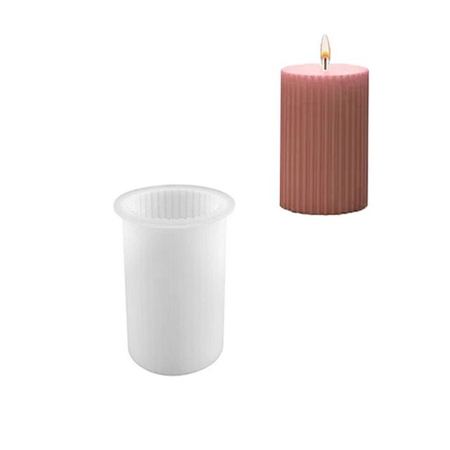 New Design Perfume Soap Transparent DIY Silicone Wax Candle Making Geometric Shape Candle Mould