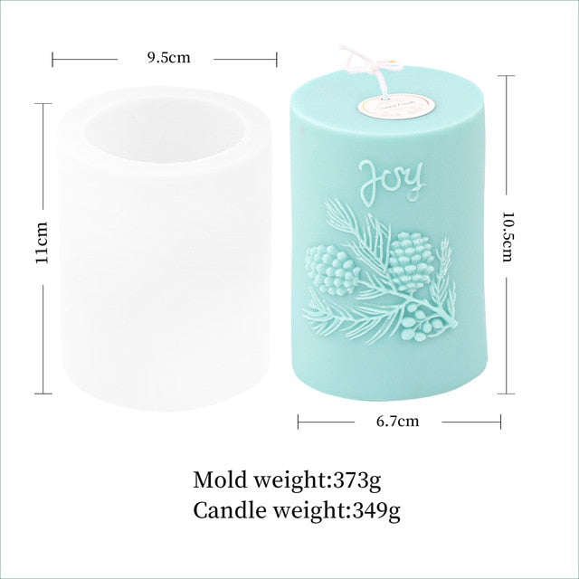 New Nordic Rattan Flowers Silicone Candle Mold Gypsum form Carving Art Aromatherapy Plaster Home Decoration Mold Wedding Gift