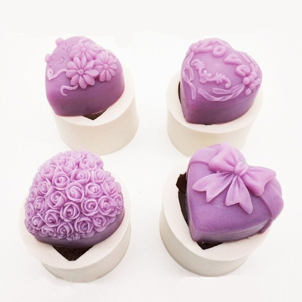 Wedding Supplies Handmade Clay Tools DIY Craft Cake Resin Molds Soap Mold 3D Art Wax Mold Silicone