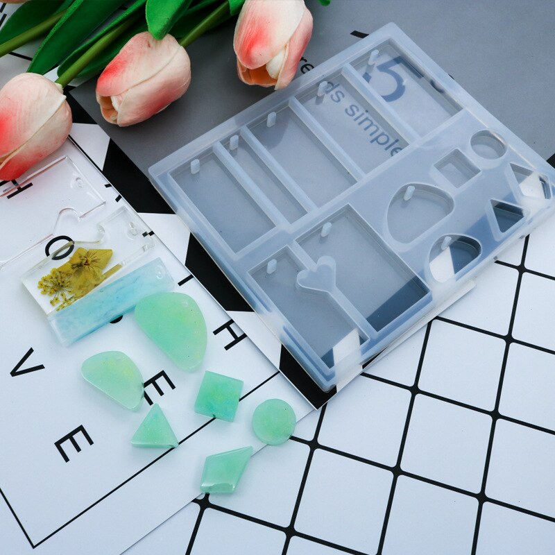 1Set Jewelry Bangle Epoxy Resin Molds Set Silicone Mold UV Casting Tools Clay Resin Jewelry Casting Molds Jewelry Making DIY Set