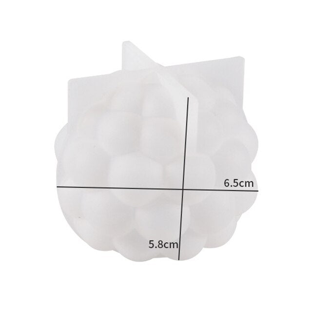 3D DIY Shell Candle Mold Aromatherapy Plaster Silicone Mold Marine Shell Silicone Scallop Soap Mold Handmade Home Decoration