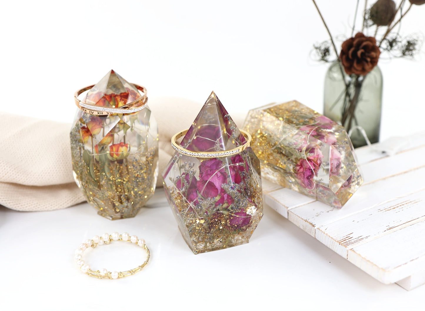 DIY Large Diamond Cut Irregular Crystal epoxy mold Jewelry Holder Resin Silicone Mold Making Accessories Tool Craf