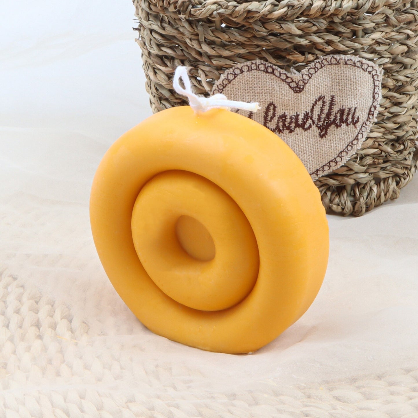 Round Doughnut Candle Mold Aesthetic Circle Ball Bubble Handmade Candles Silicone Mould For Home Decor Cake mould