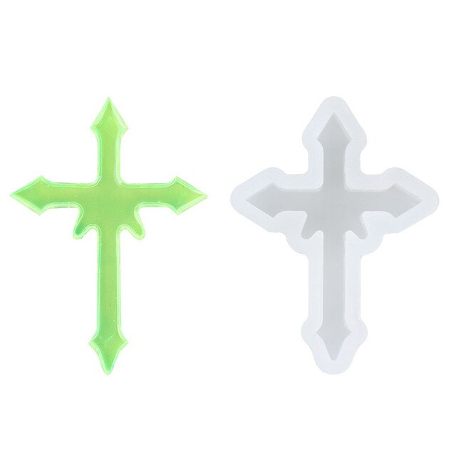 Cross Pendant Variety Mold Silicone Resin Mold