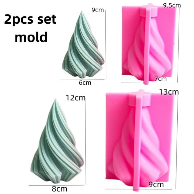 DIY Candle Silicone mold Line Stripe Cylinder Ball Candle Silicone Mold Geometric Shape Soap Silicone Mold craft clay molds