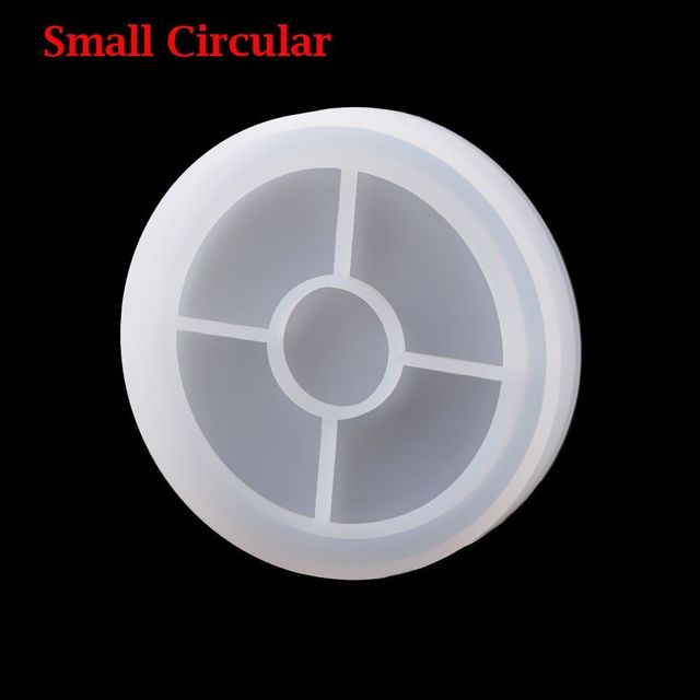 Polygon Base Materials Craft Handmade Silicone Molds Teacup Mat Mold Epoxy Crystal Glue Dropping Tool