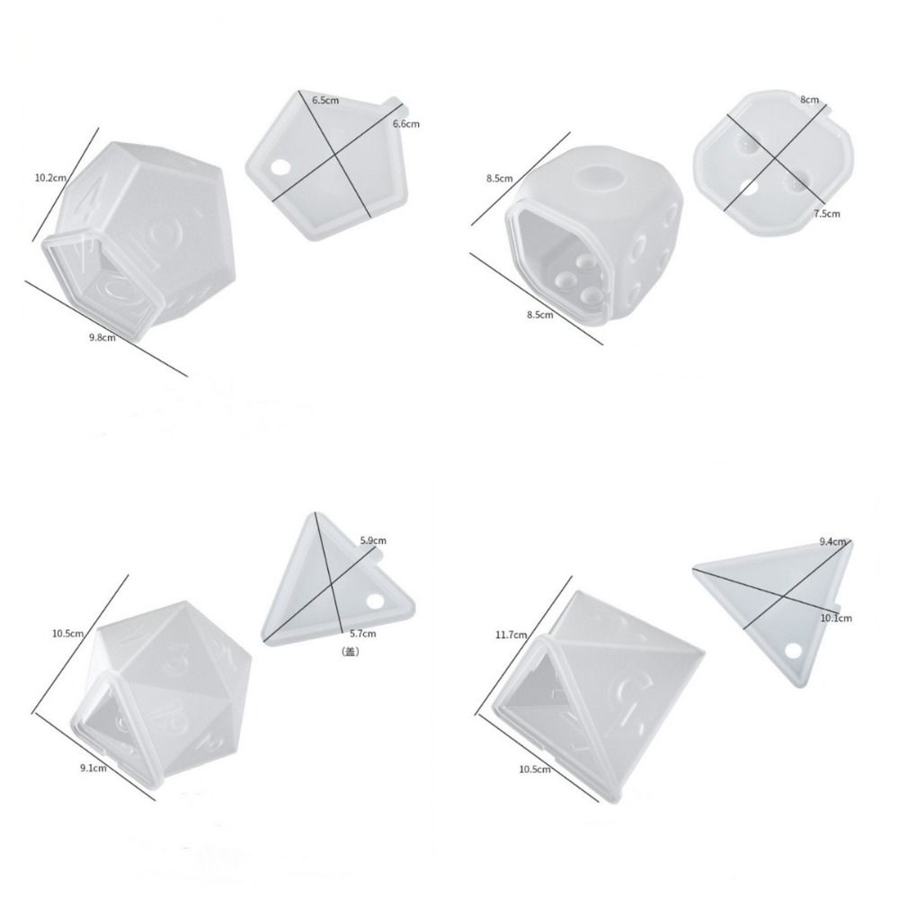 Office Soap Mold Candel Large Style Aromatherapy Mold DIY Craft 2 Typs Dice Silicone Mold