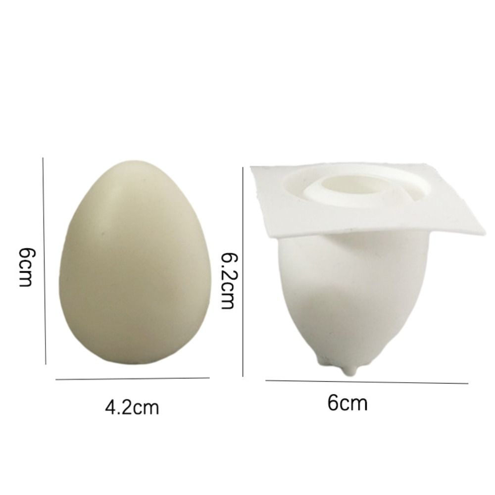 Church Party Clay Tools Wedding Supplies DIY Craft Egg Candle Molds Silicone Mould Soap Making 3D Art Wax Mold