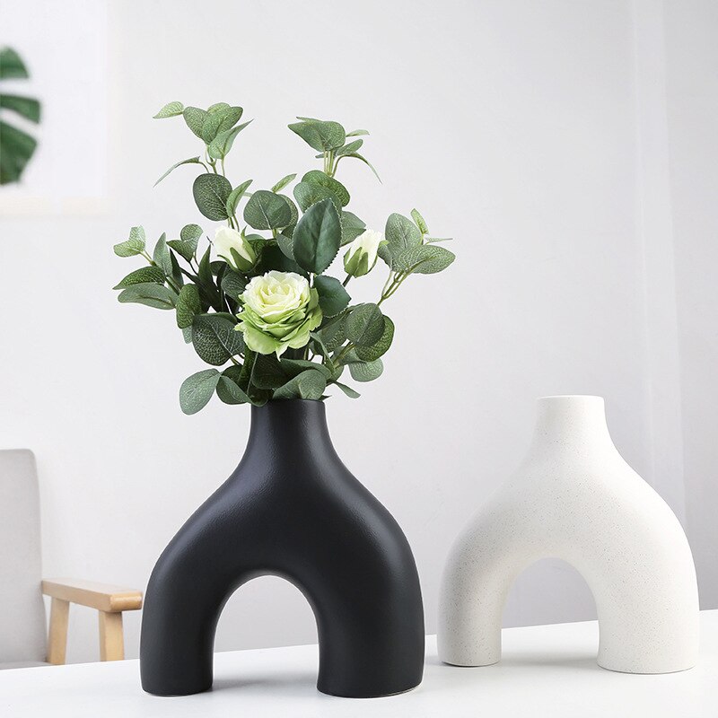 New Household Vase Shape Succulent Flower Pot Ashtray Pen Holder Silicone Mold Scented Molds For Gypsum and Concrete Stone Carve