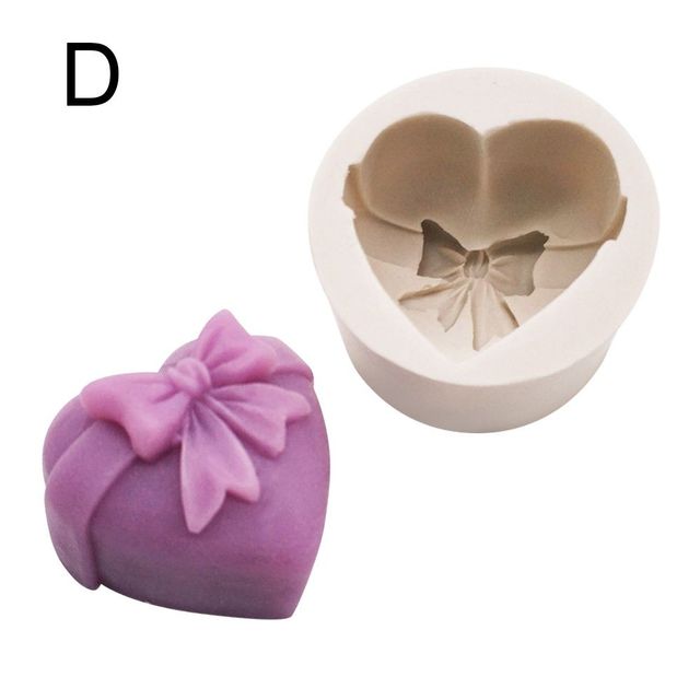 Wedding Supplies Handmade Clay Tools DIY Craft Cake Resin Molds Soap Mold 3D Art Wax Mold Silicone