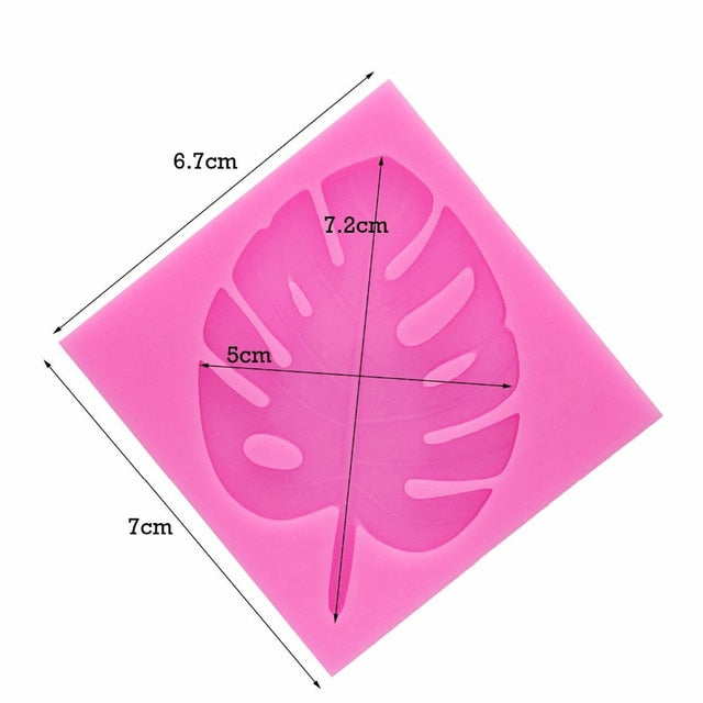 Silicone Molds For Cake Decoration Tools DIY Chocolate Various Leaf Maple Leaf Resin Molds For Fondant Kitchen Baking Supplies