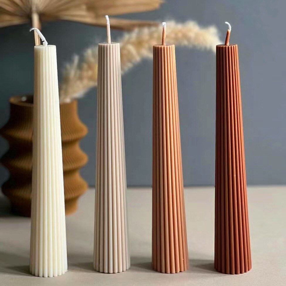 Knot candle silicone mold stripe cylindrical geometry candle silicone mould plastic mould lion soap Acrylic PC mold