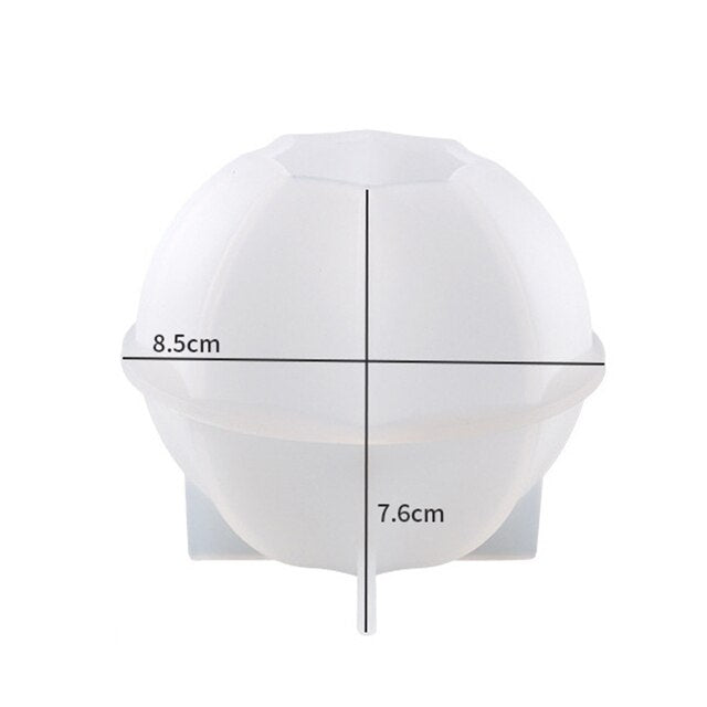 3D DIY Shell Candle Mold Aromatherapy Plaster Silicone Mold Marine Shell Silicone Scallop Soap Mold Handmade Home Decoration