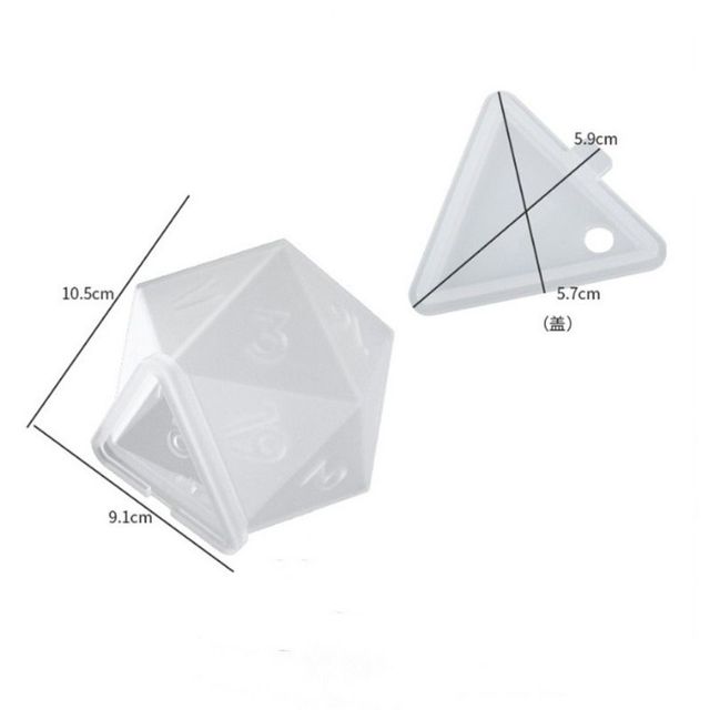 Office Soap Mold Candel Large Style Aromatherapy Mold DIY Craft 2 Typs Dice Silicone Mold