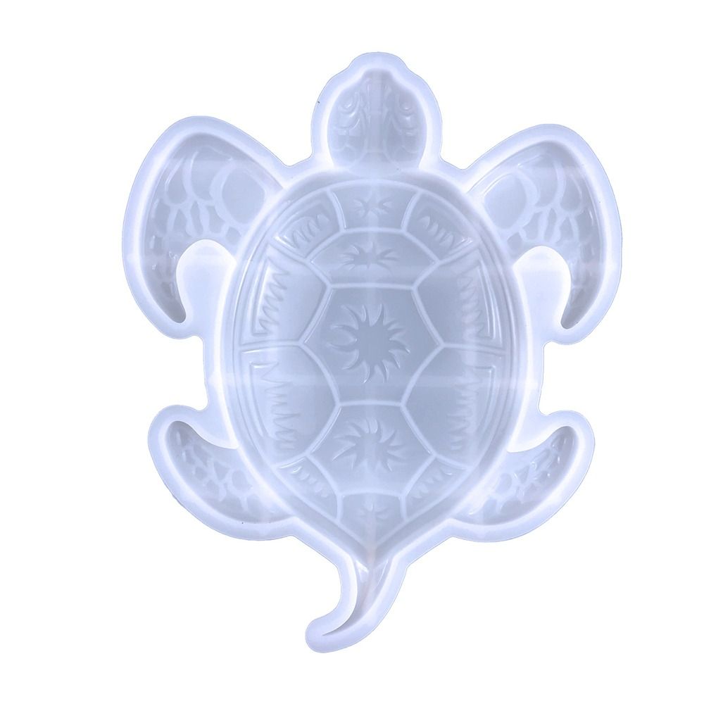 Art Crystal Epoxy Wall Decoration Pendant Casting Mould Hanging Ornament Resin Molds Sea Turtle Silicone Mold