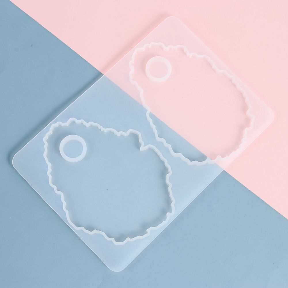 Panel Epoxy Crystal Irregular Cosmetic Tool Resin Molds Tray Silicone Mould Makeup Palette Casting Mold