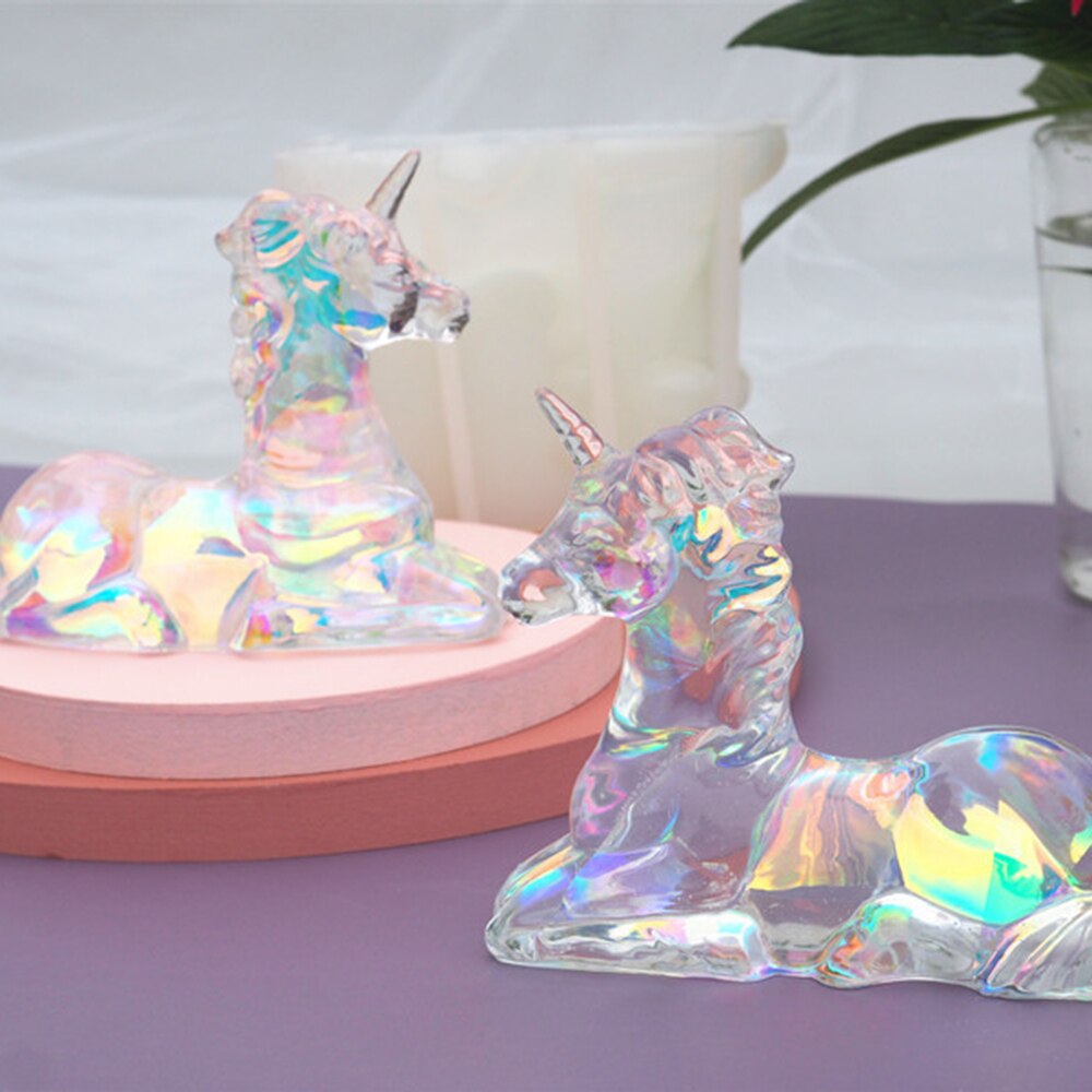 Unicorn Resin Molds Craft Casting Silicone Moulds  For DIY Decoration Jewelry Pendant Epoxy Handicraft Tool